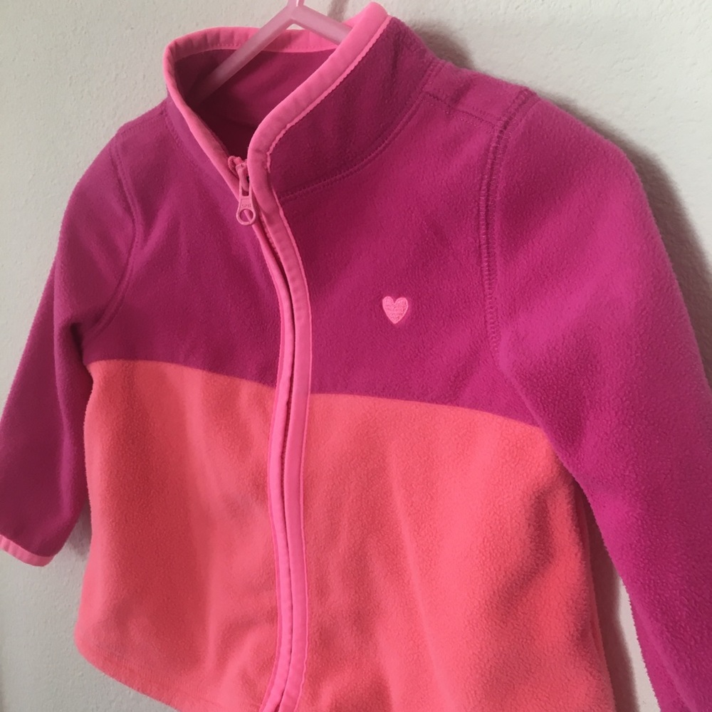 Girl zip up sweater